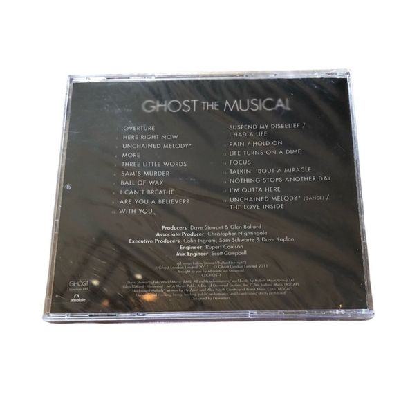 Ghost the‎ Musical Original Cast Recording CD NWT, Sealed - Picture 2 of 2